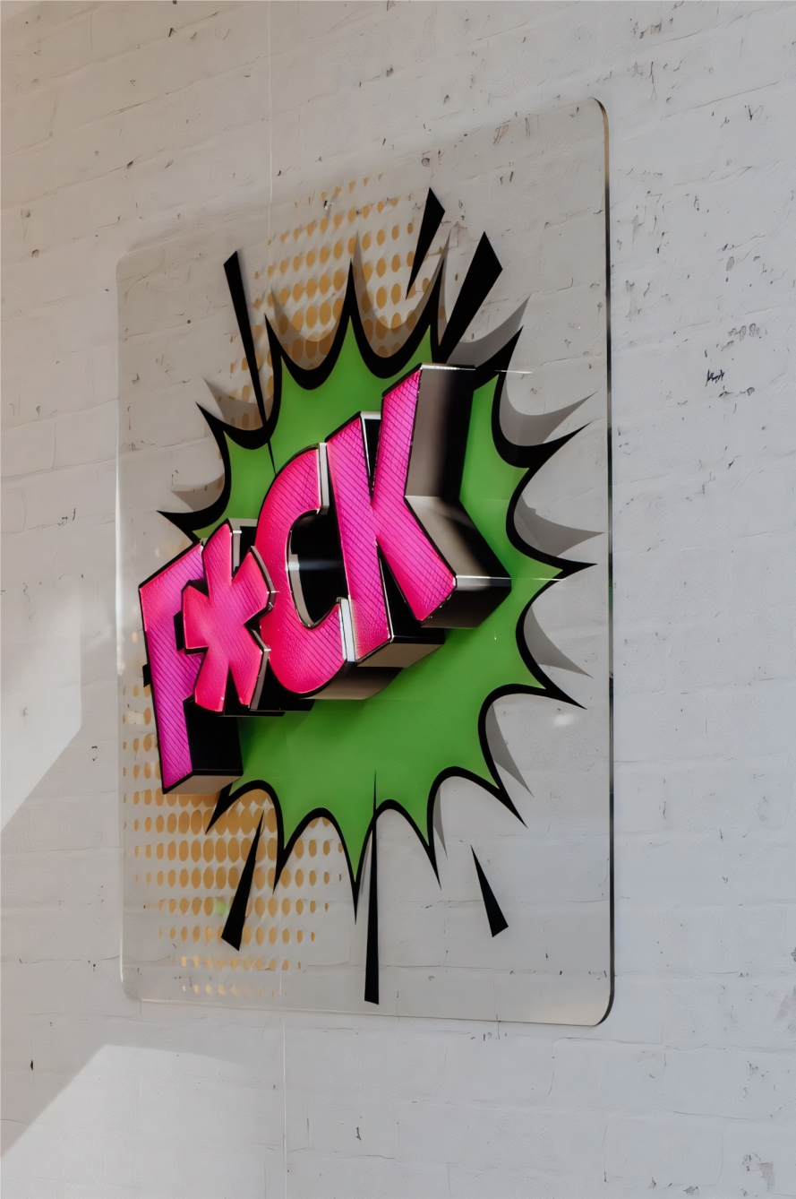 Comic Plexi Design
