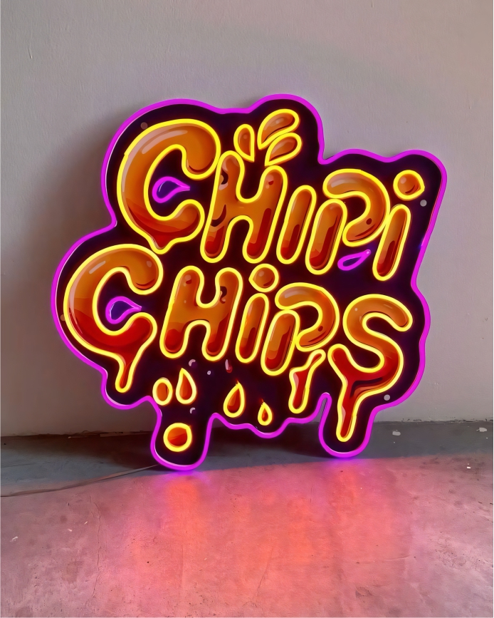 Neon Decorative Panel